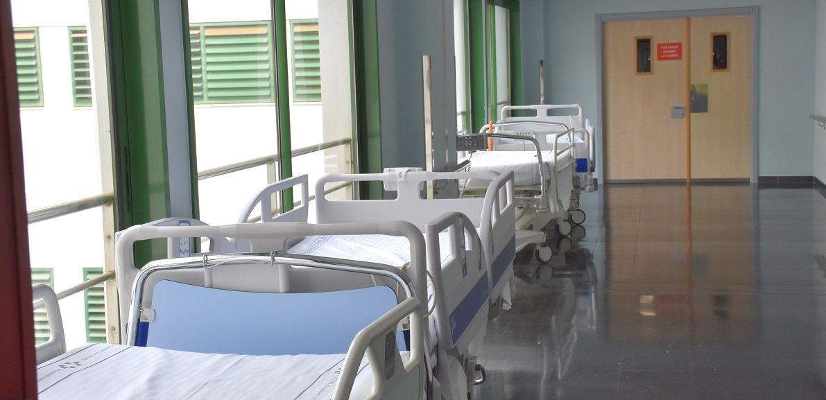 Camas en el Hospital Molina Orosa