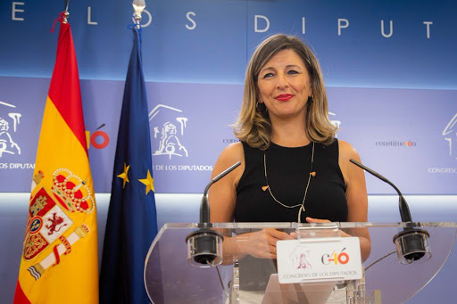 Yolanda Díaz, Ministra de Trabajo