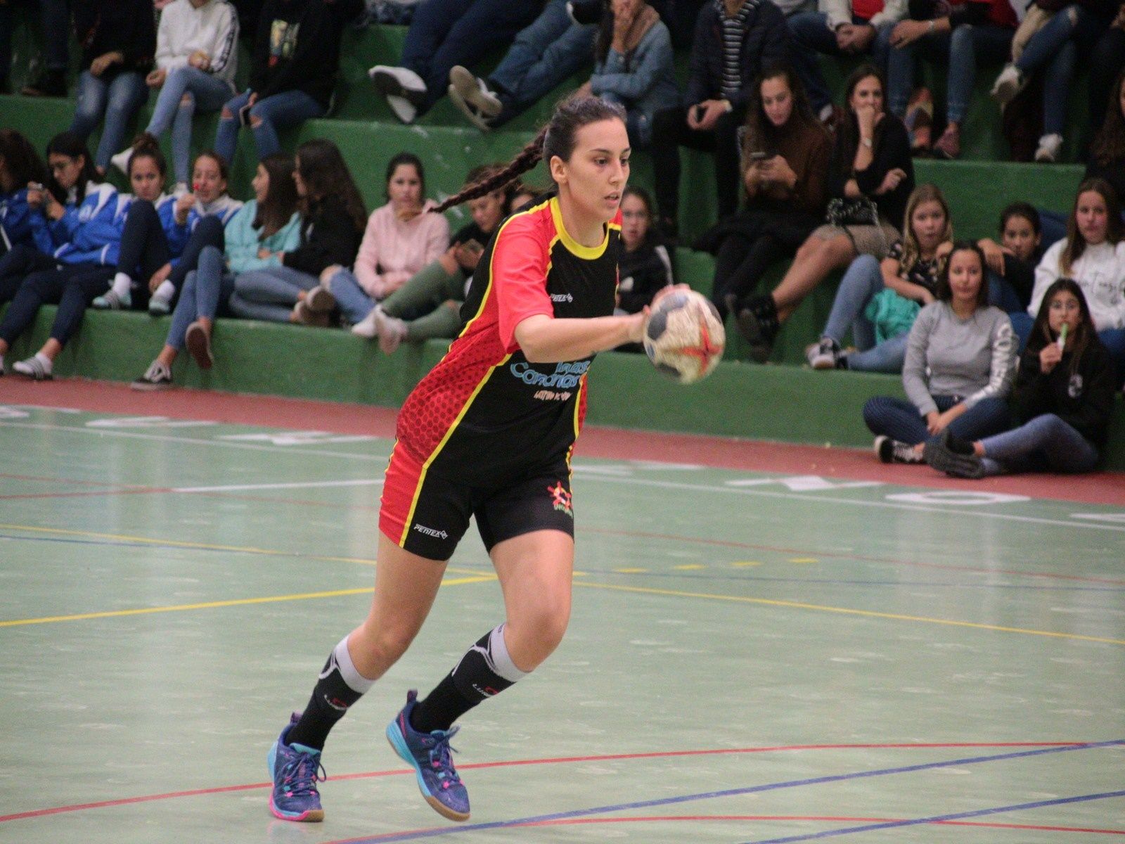 María de León, jugadora del CB Lanzarote Zonzamas