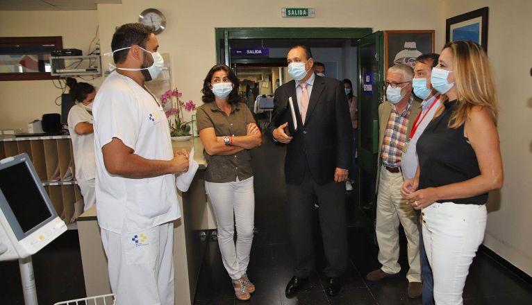 Visita al Hospital Molina Orosa