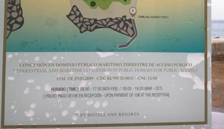 cartel Hotel Fariones 2 cartel Hotel Fariones 2