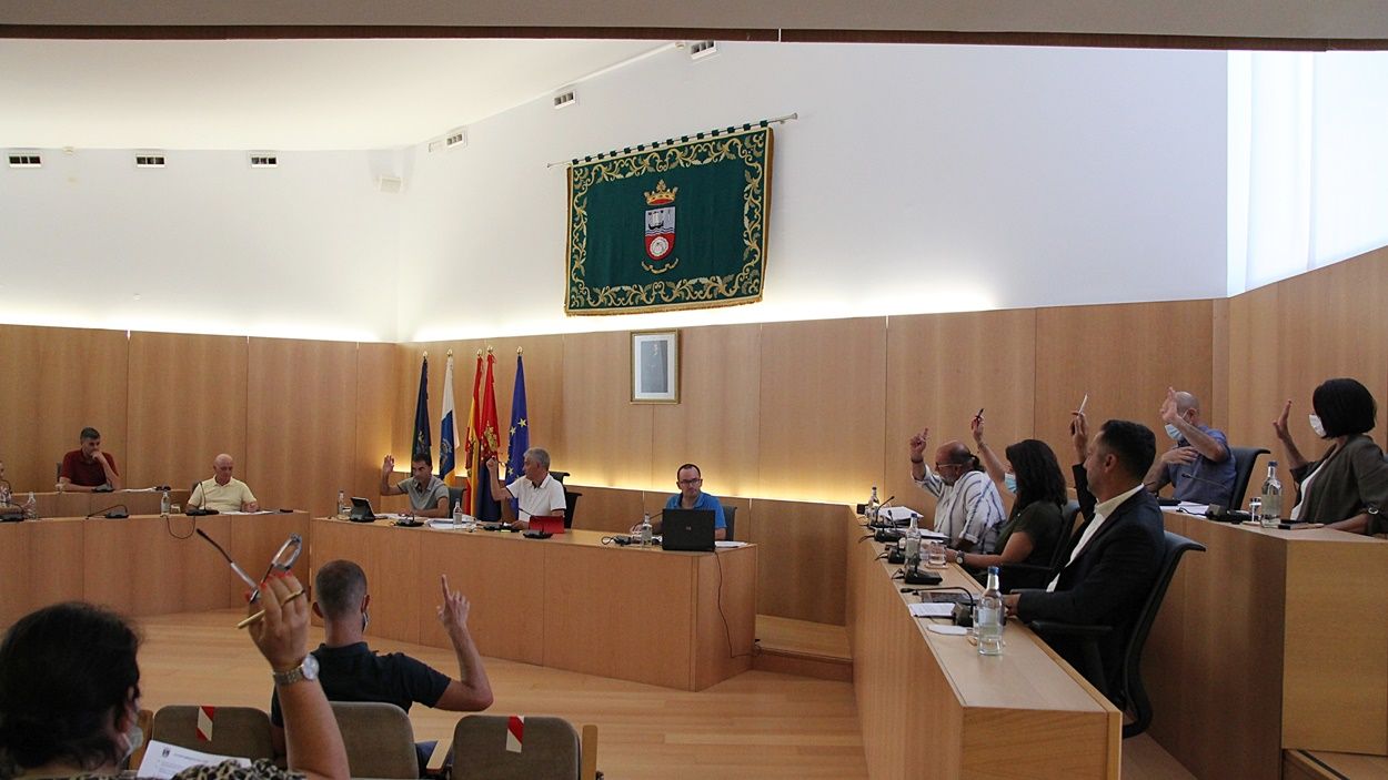 Pleno del Ayuntamiento de Tías