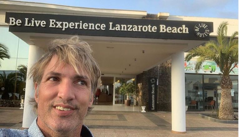 Ismael Beiro en Lanzarote