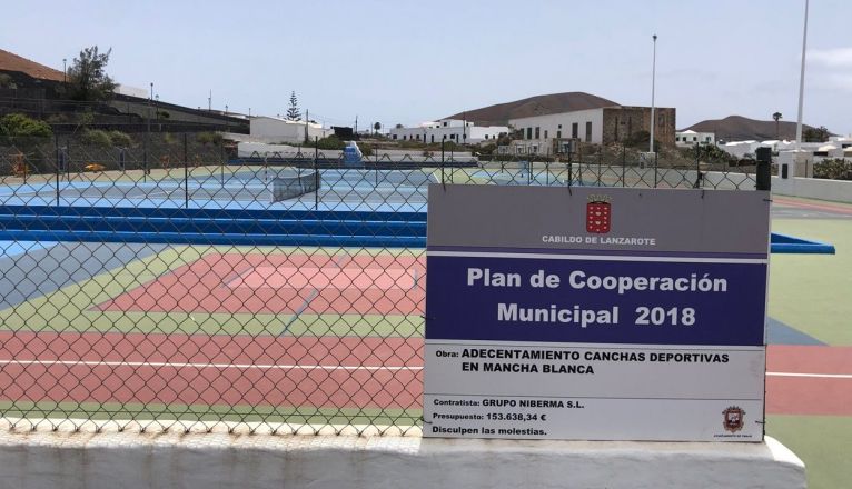 Canchas deportivas de Mancha Blanca