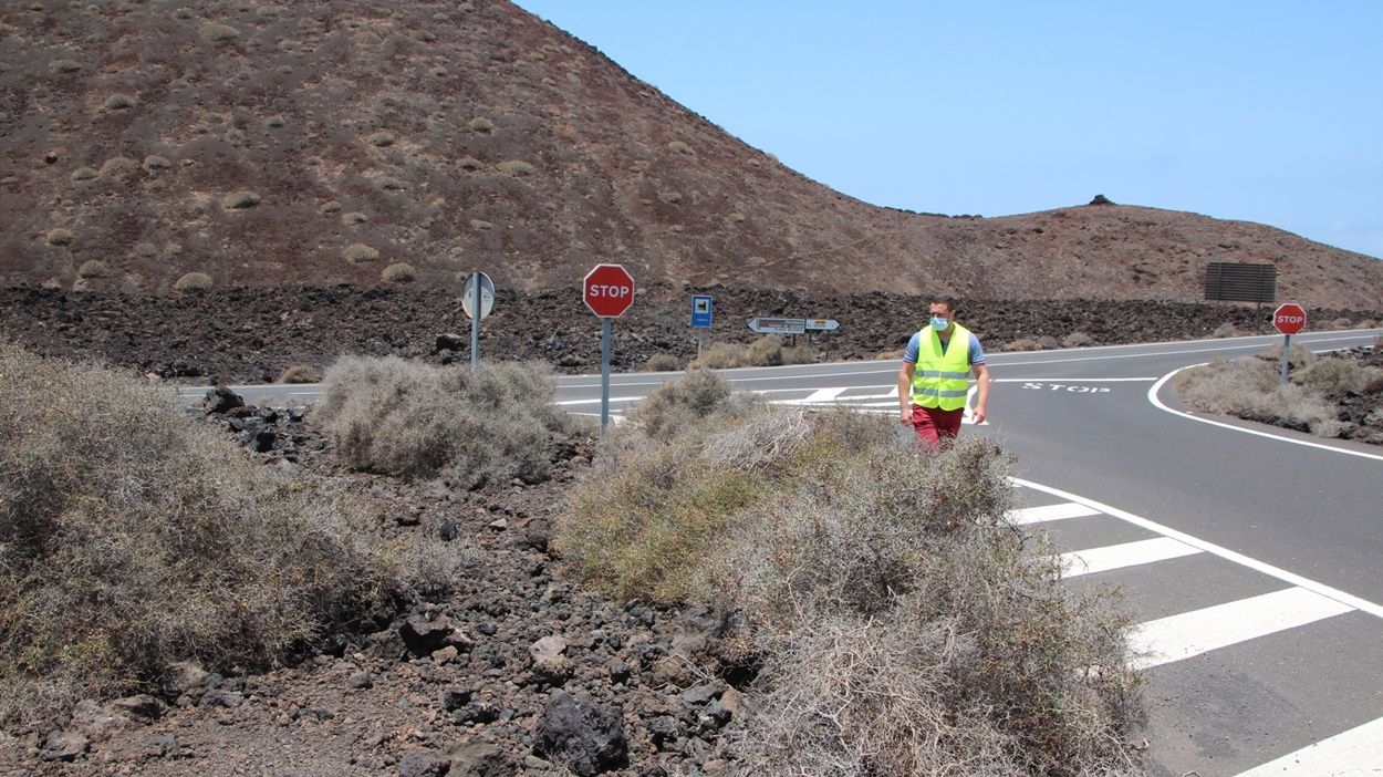 Entrada a El Golfo