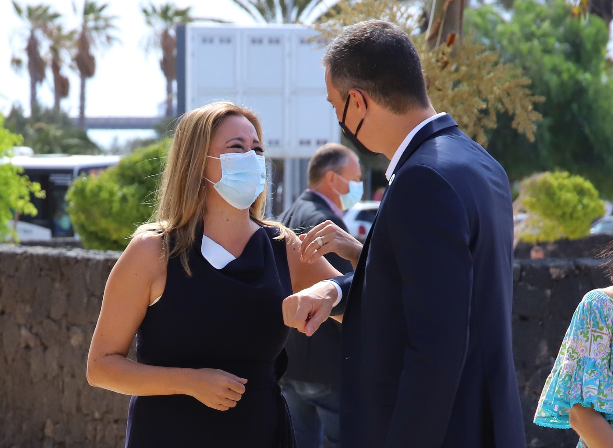 Imágenes de la visita de Pedro Sánchez al Cabildo de Lanzarote Imágenes de la visita de Pedro Sánchez al Cabildo de Lanzarote