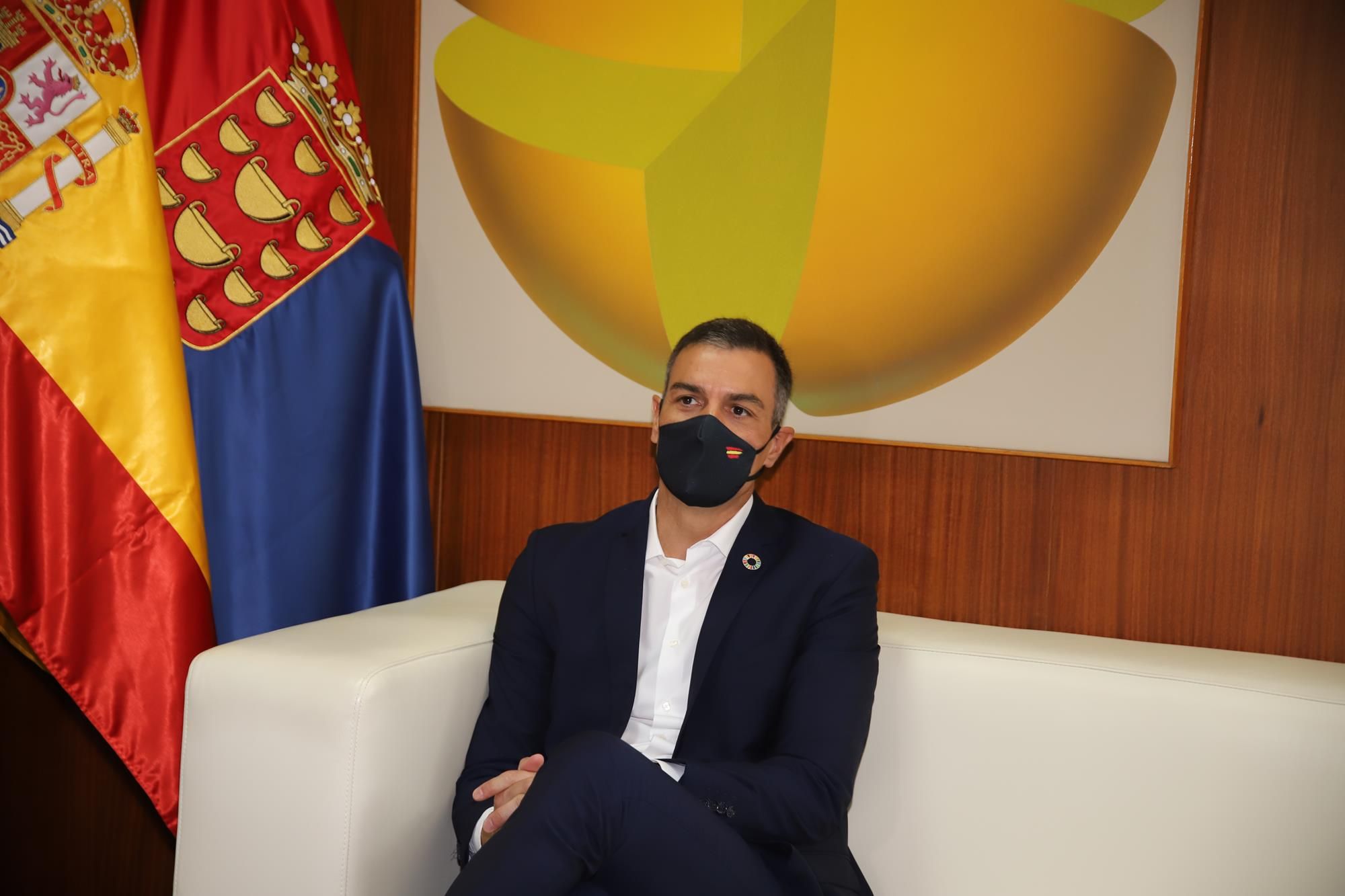 Imágenes de la visita de Pedro Sánchez al Cabildo de Lanzarote Imágenes de la visita de Pedro Sánchez al Cabildo de Lanzarote