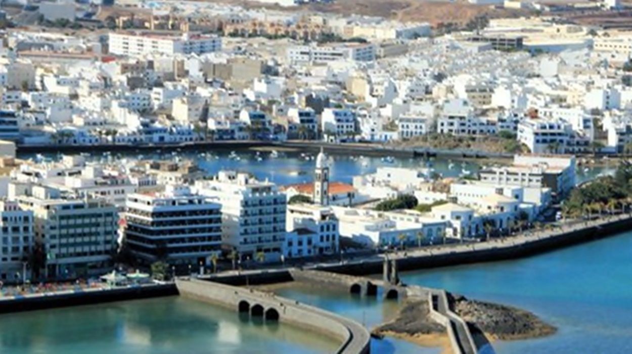 Vista aérea de Arrecife