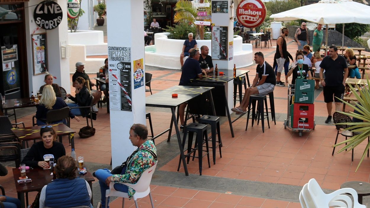 Terraza en Playa Blanca