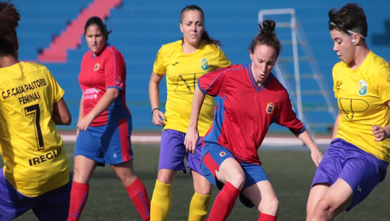 Equipo femenino de la UD Lanzarote