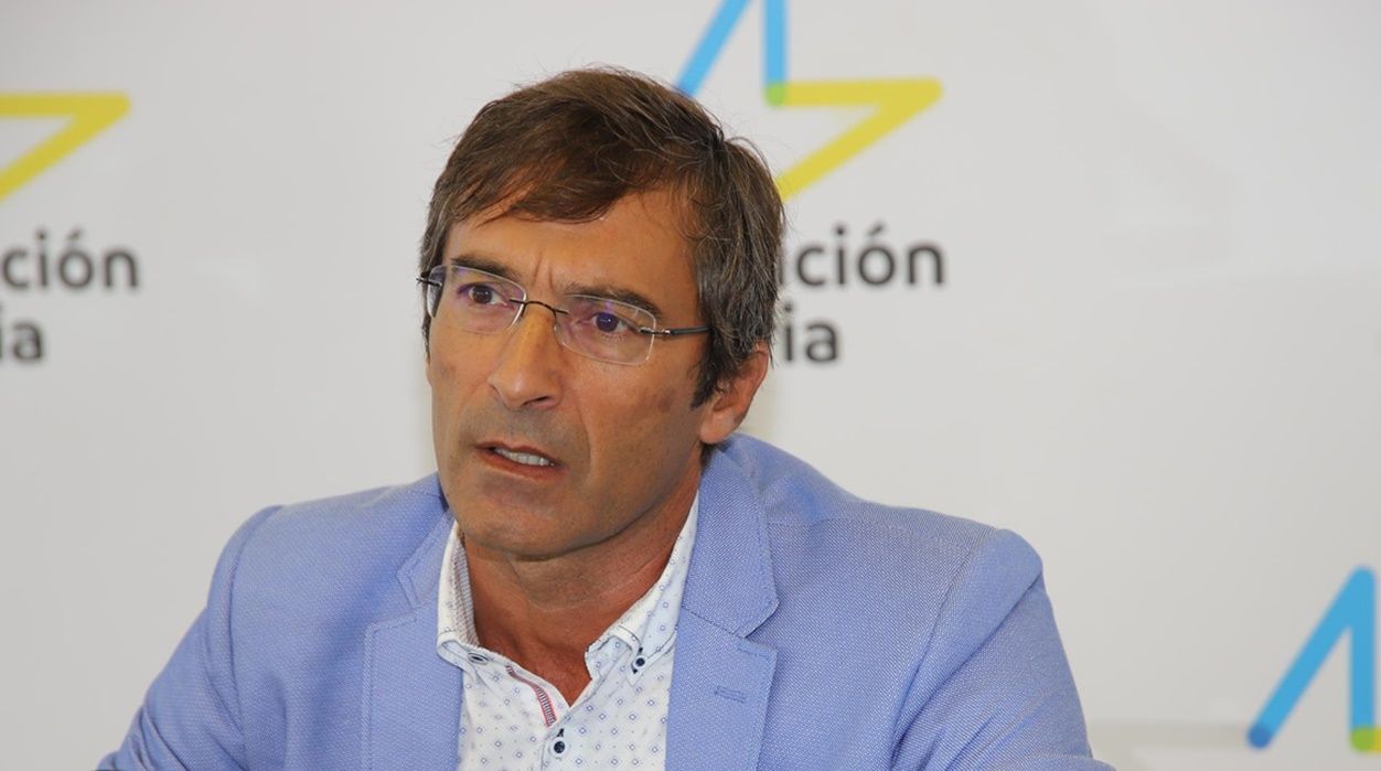 Pedro San Ginés, en una rueda de prensa