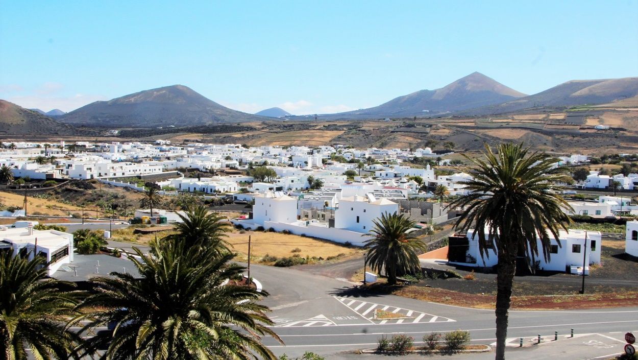 Vista del pueblo de Uga