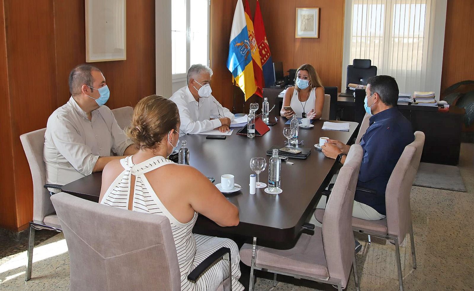 Reunión Cabildo y ayuntamientos