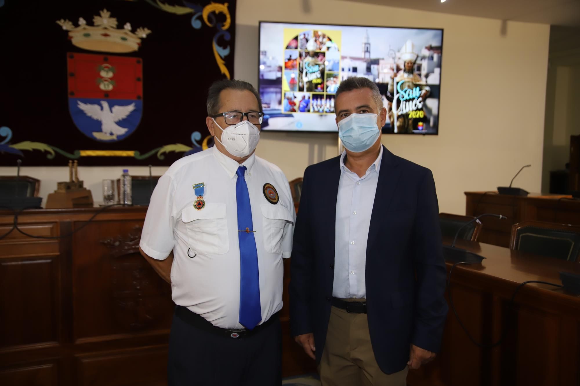 Benjamín NIeves, pregonero de las fiestas de San GInés 2020.