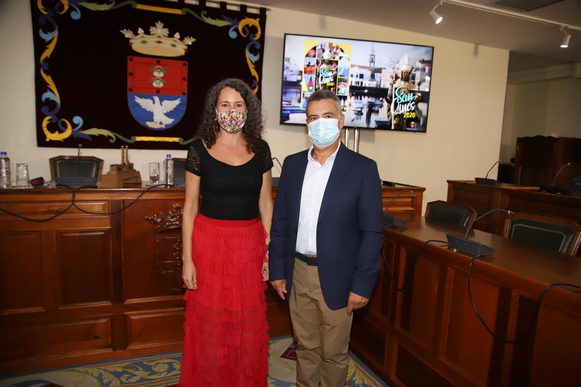 Benjamín NIeves, pregonero de las fiestas de San GInés 2020.