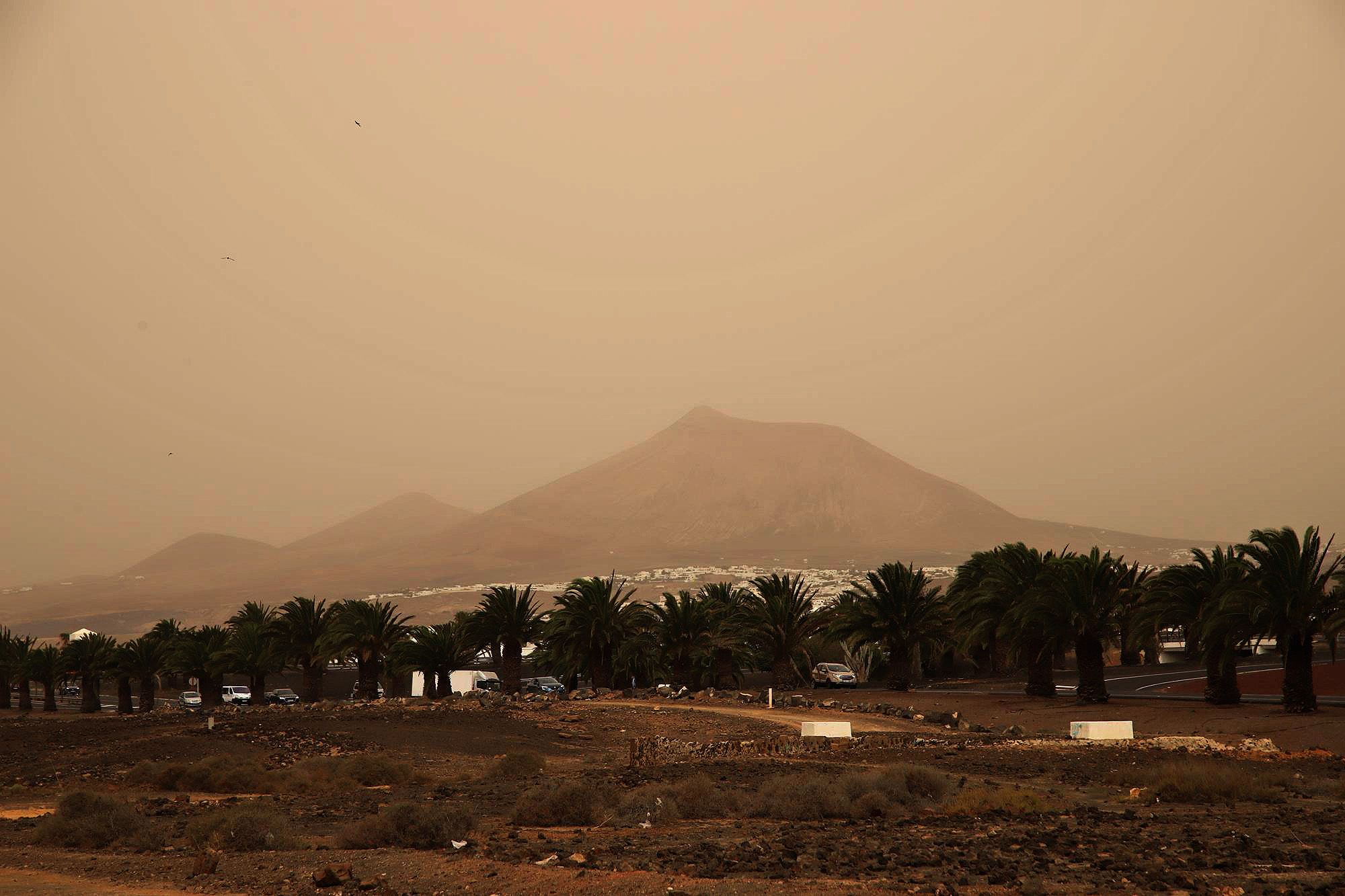 Lanzarote sufre una anomalía climática de entre cinco y seis grados en marzo de este año