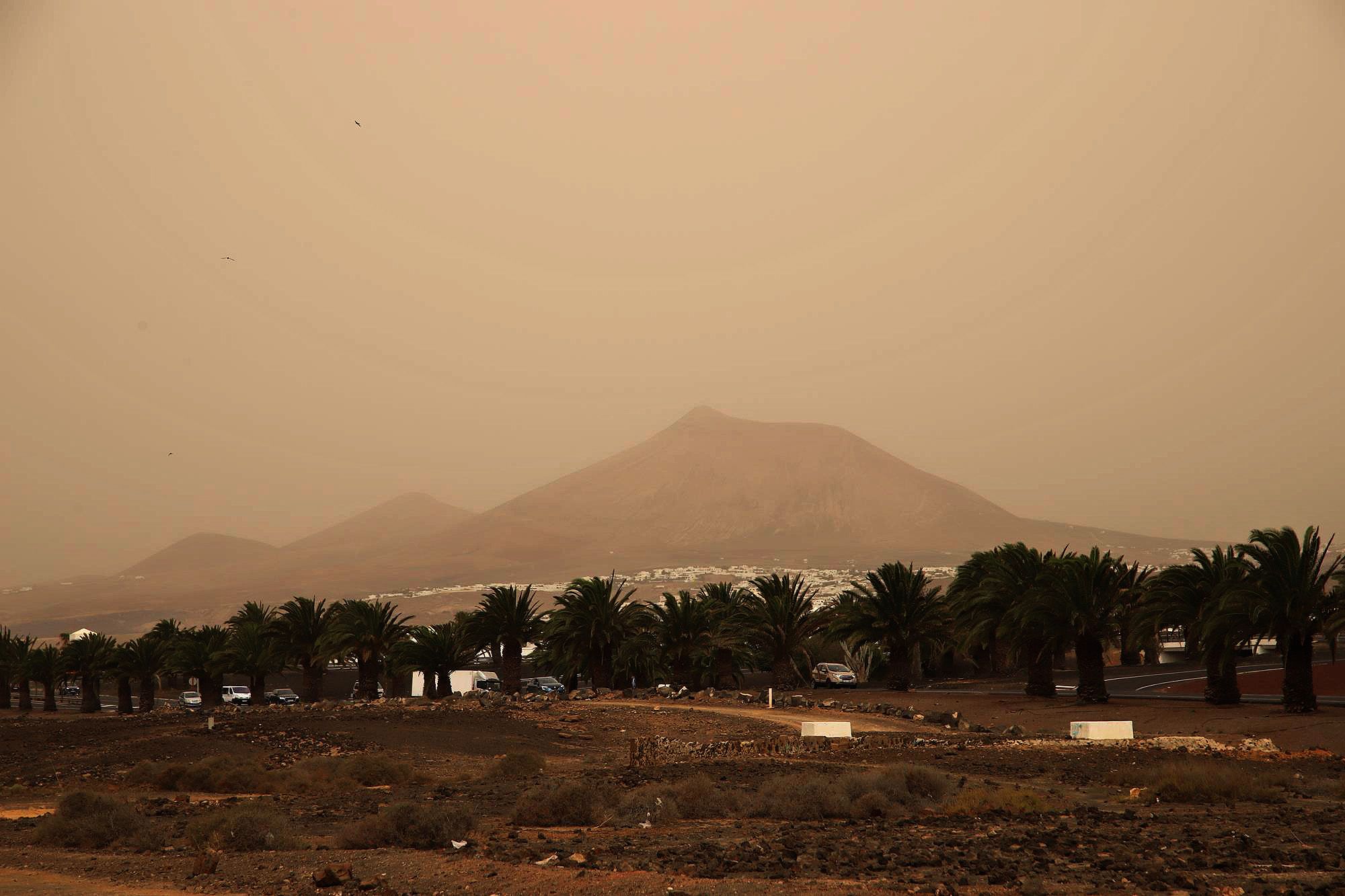 Lanzarote sufre una anomalía climática de entre cinco y seis grados en marzo de este año