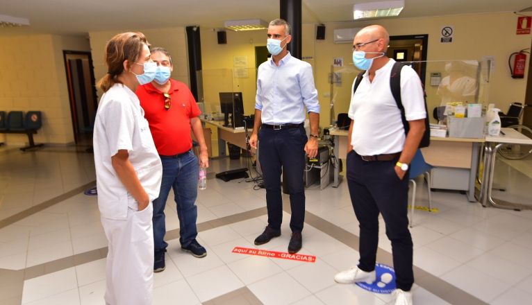 Visita al Consultorio de Playa Honda Visita al Consultorio de Playa Honda