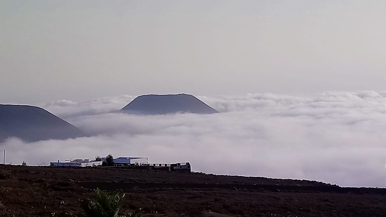 Nubes en Haría