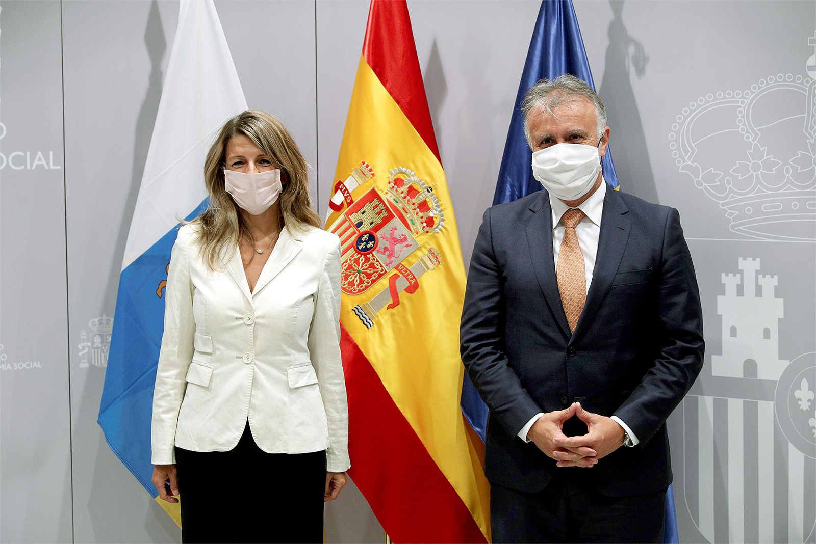 Canarias obtiene el compromiso de la ministra Díaz de que los ERTE se prorrogarán lo "necesario"