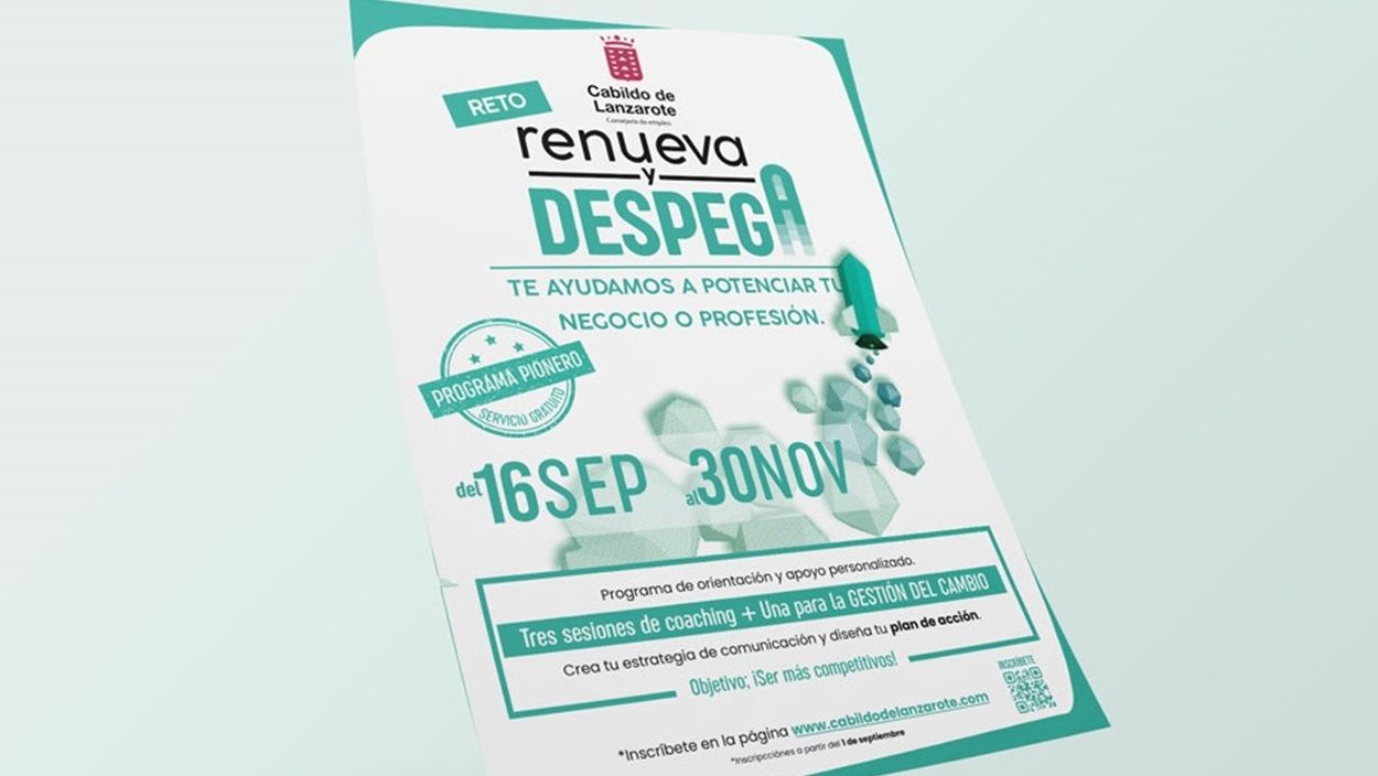 Renueva y Despega, el nuevo programa del Cabildo para ayudar a pymes y autónomos 