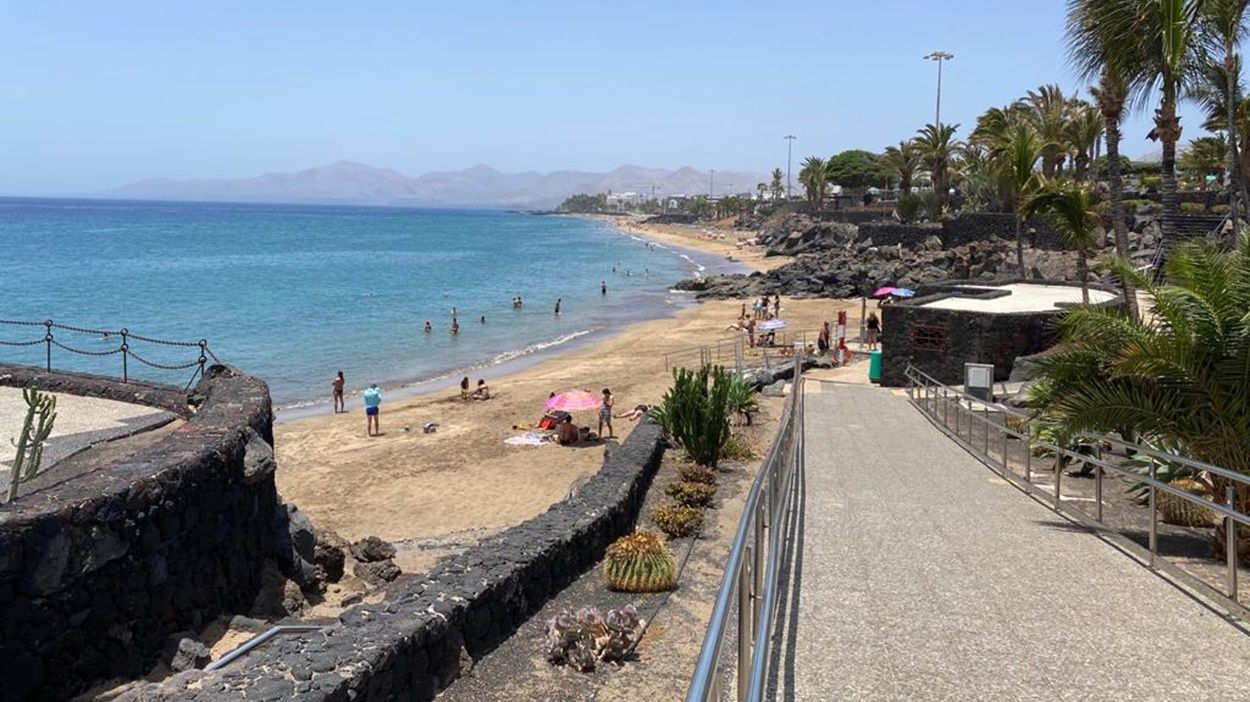 Playa Grande, en Puerto del Carmen
