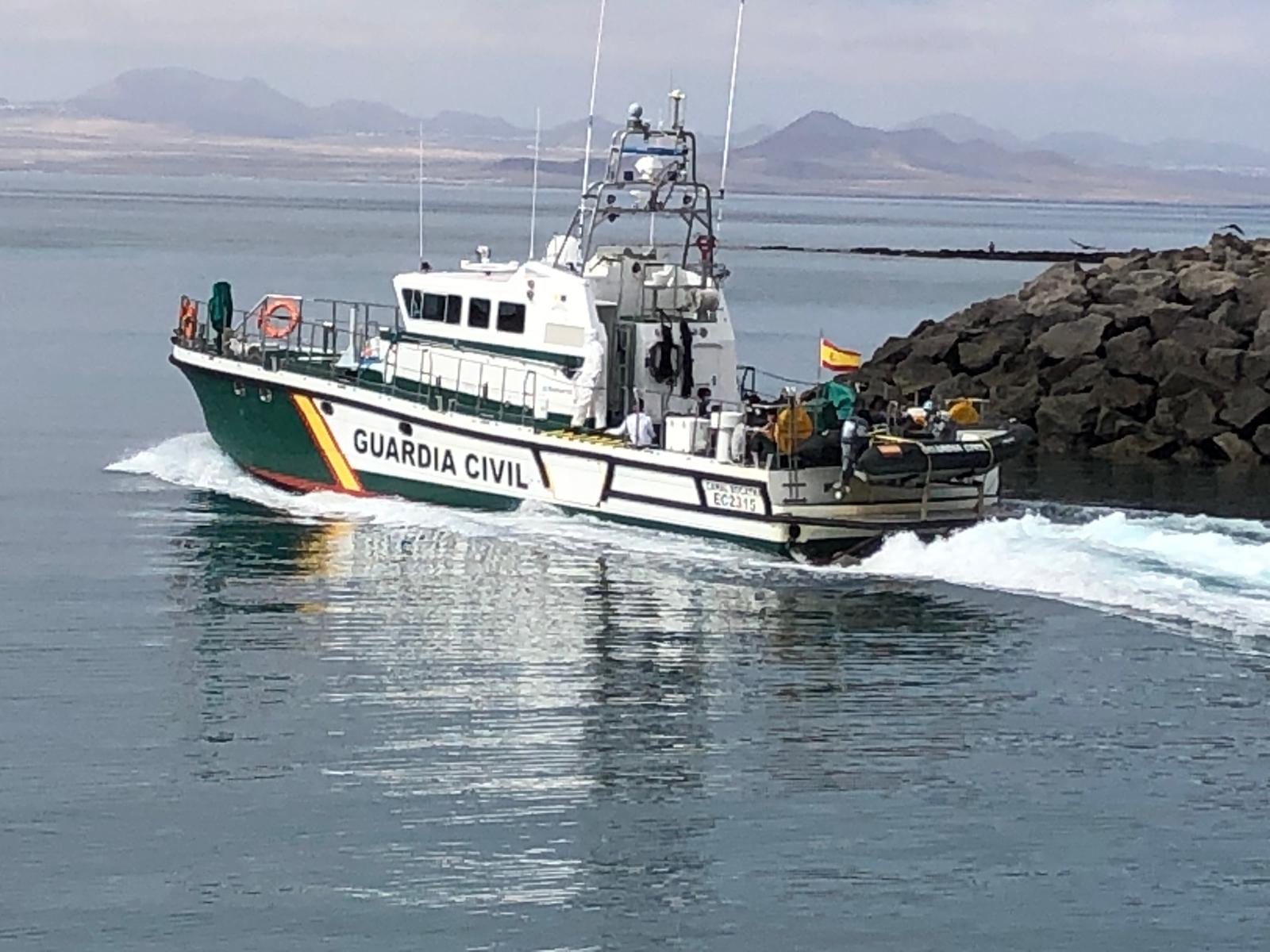 LLega una patera a La Graciosa