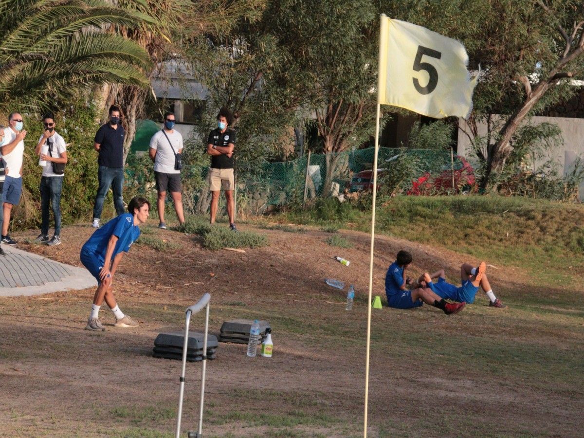Imágenes del primer entrenamiento de la temporada 20/21 Imágenes del primer entrenamiento de la temporada 20/21