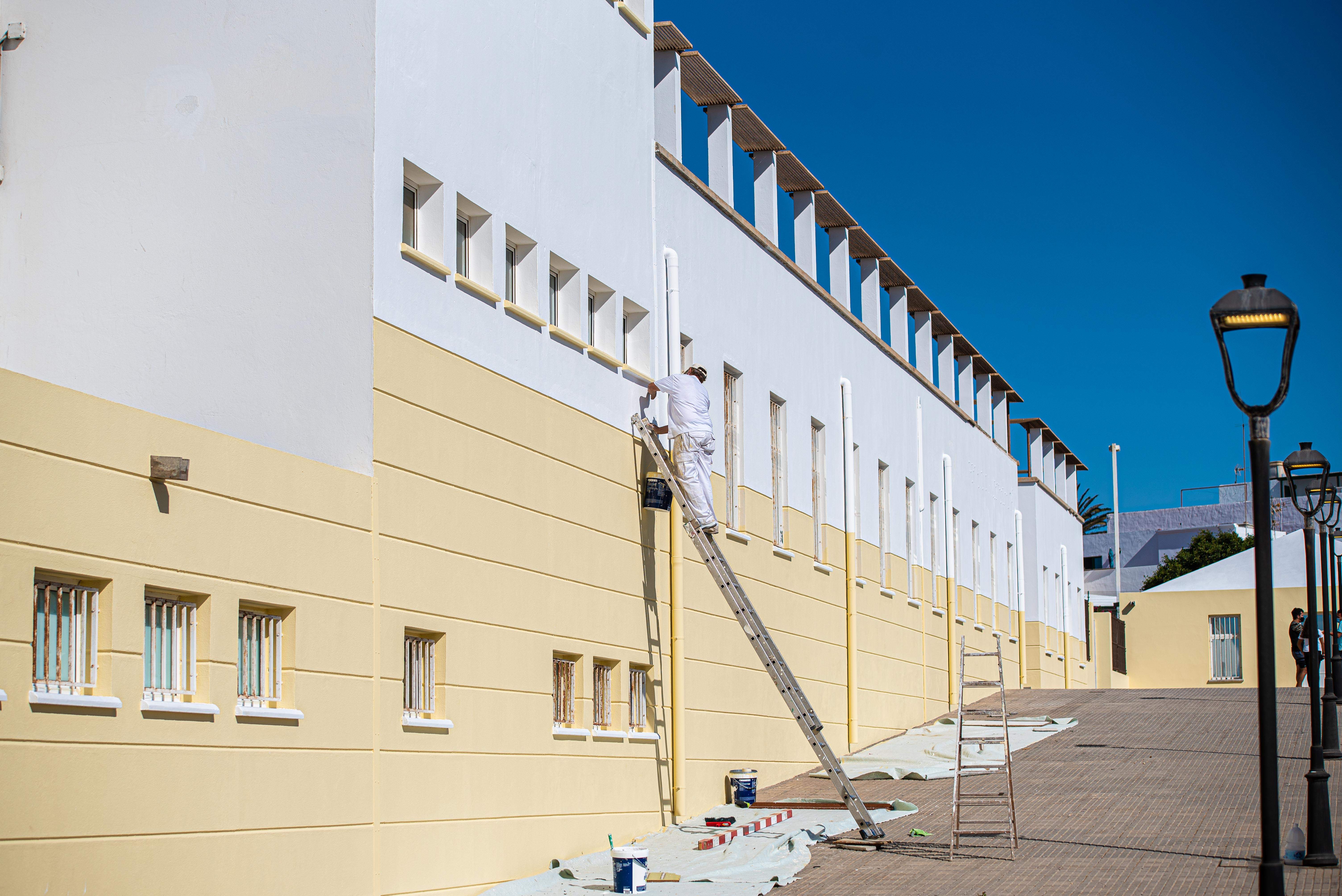 Obras en el IES San Bartolomé