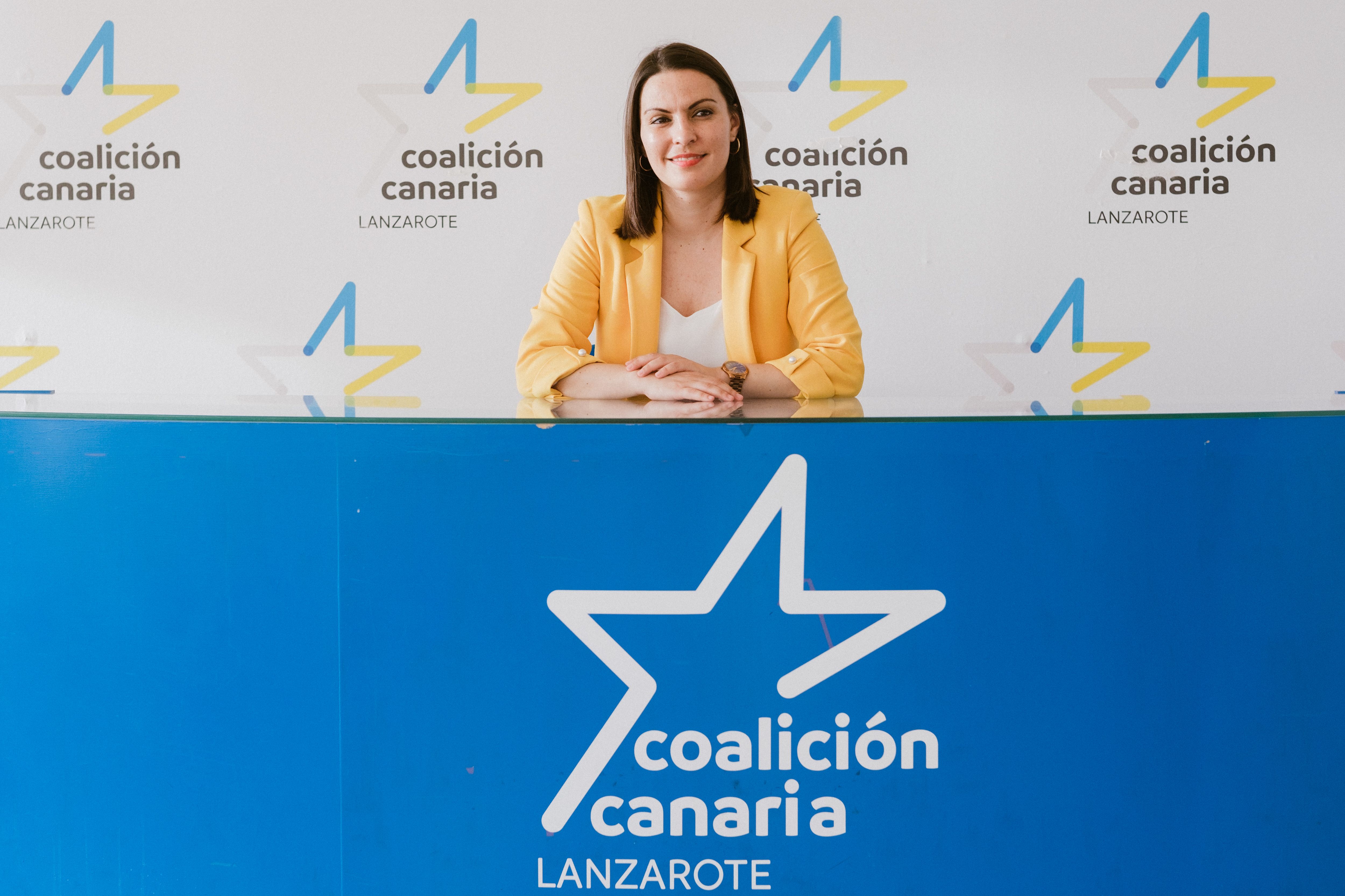 Migdalia Machín, secretaria general de CC en Lanzarote