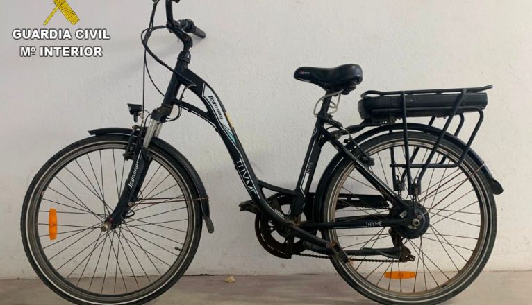 Imagen de una de las bicicletas Imagen de una de las bicicletas