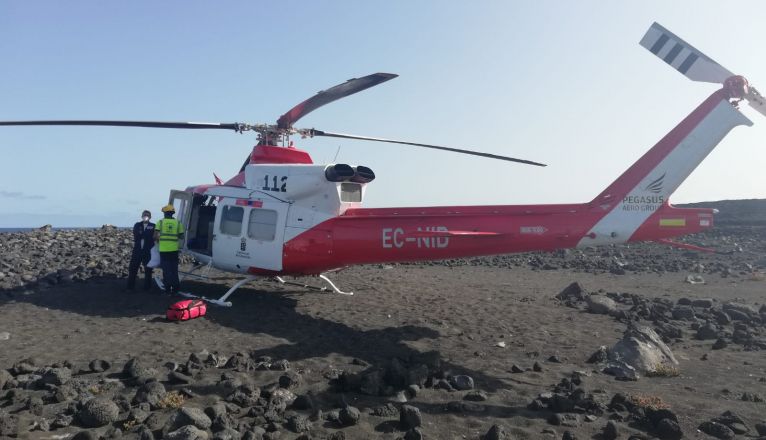 Recogida de residuos del Parque Nacional de Timanfaya