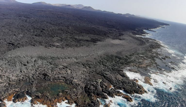 Recogida de residuos en Timanfaya