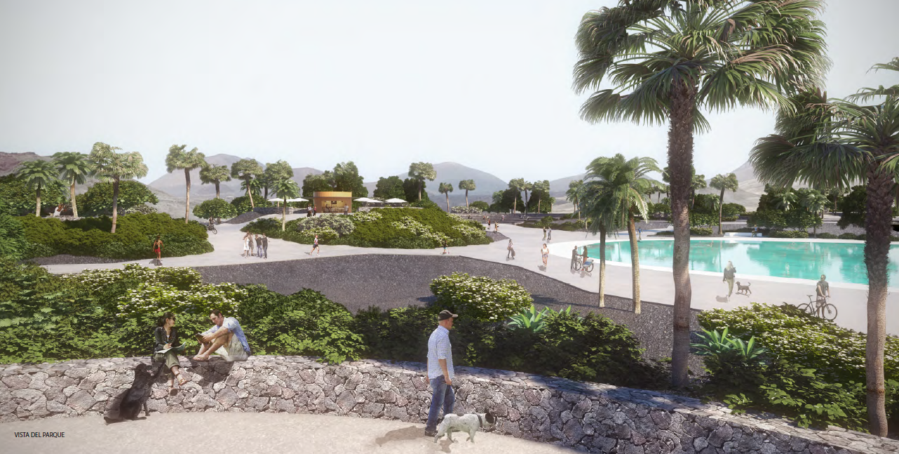 Proyecto del parque urbano de Playa Honda
