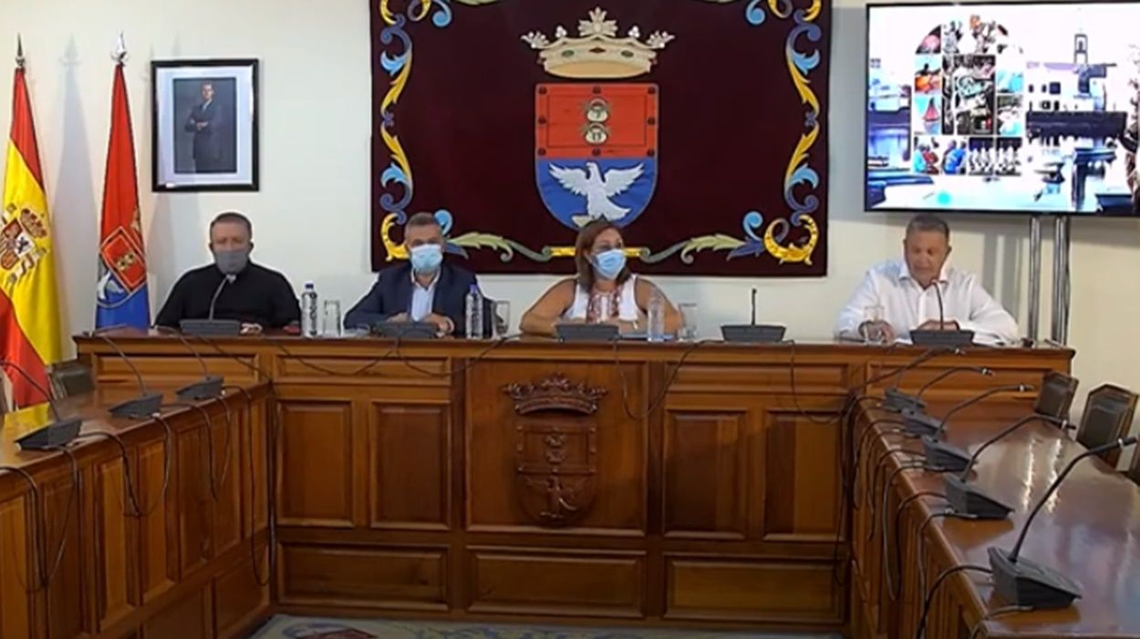 Imagen del pleno de Arrecife