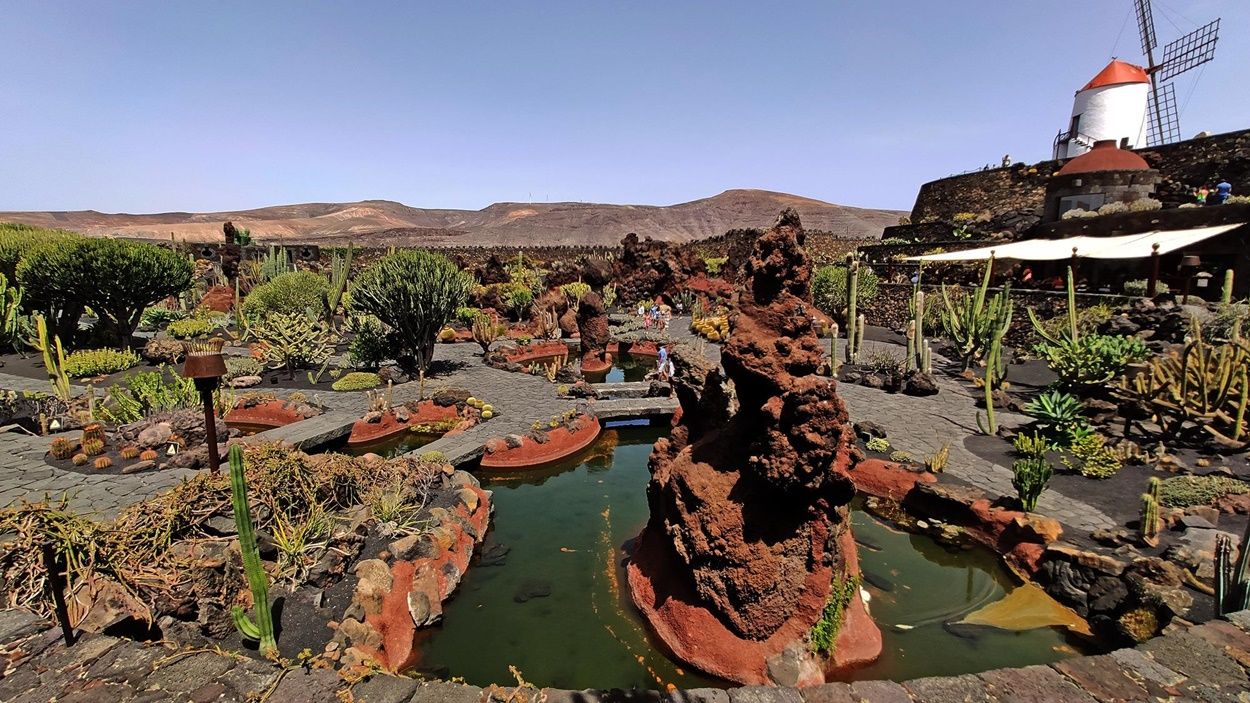 Jardín de Cactus, una obra de César Manrique