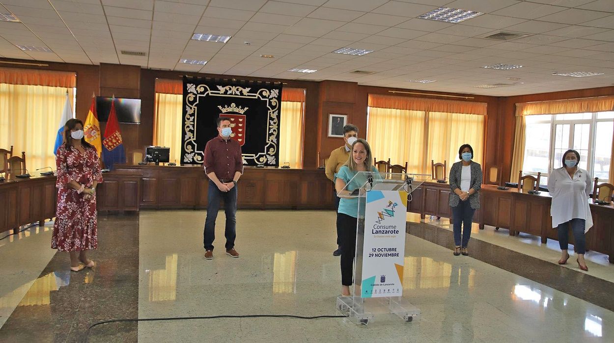 Presentación de la campaña Consume Lanzarote