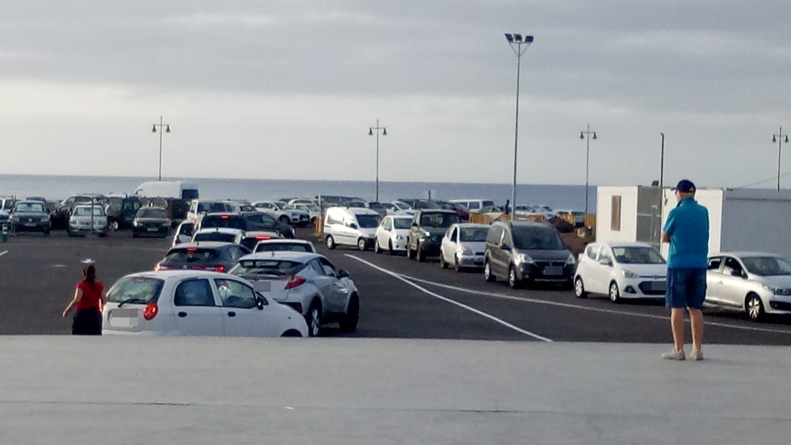 Covid-Auto en el Recinto Ferial de Arrecife