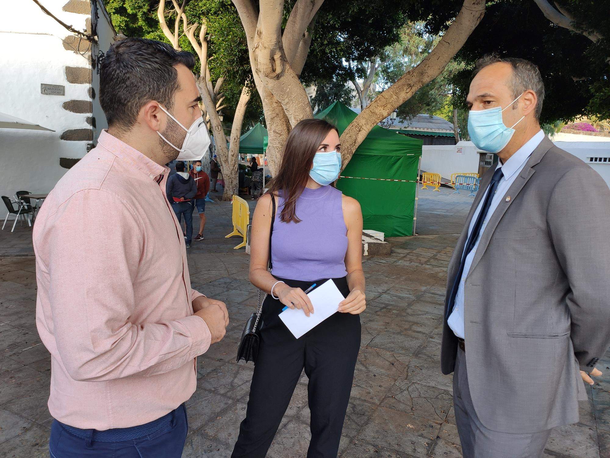 Pleno del Ayuntamiento de Haría sobre el convenio de la Cueva de Los Verdes.