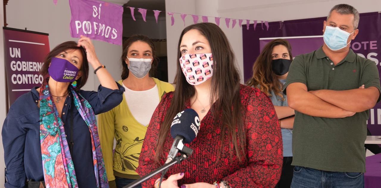 Laura Fuentes, coordinadora de Podemos Canarias