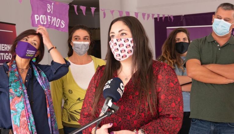 Laura Fuentes, coordinadora de Podemos Canarias