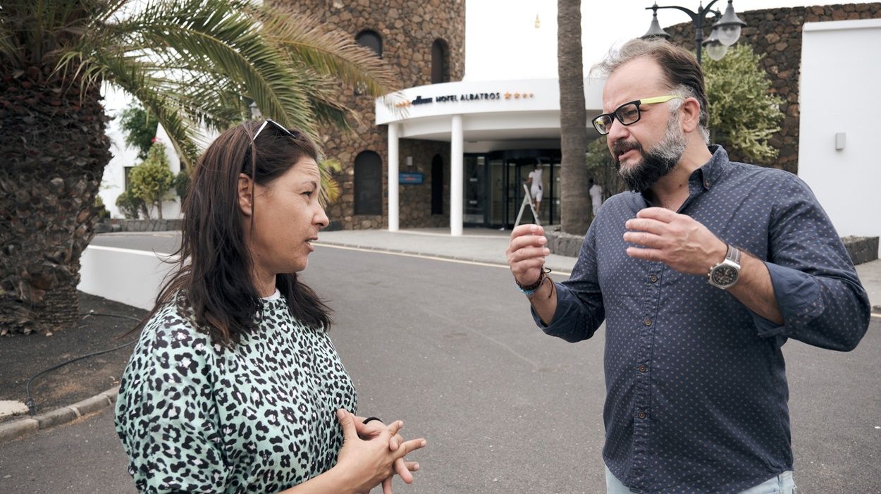 Los consejeros de Lanzarote en Pie Sí Podemos en el Cabildo