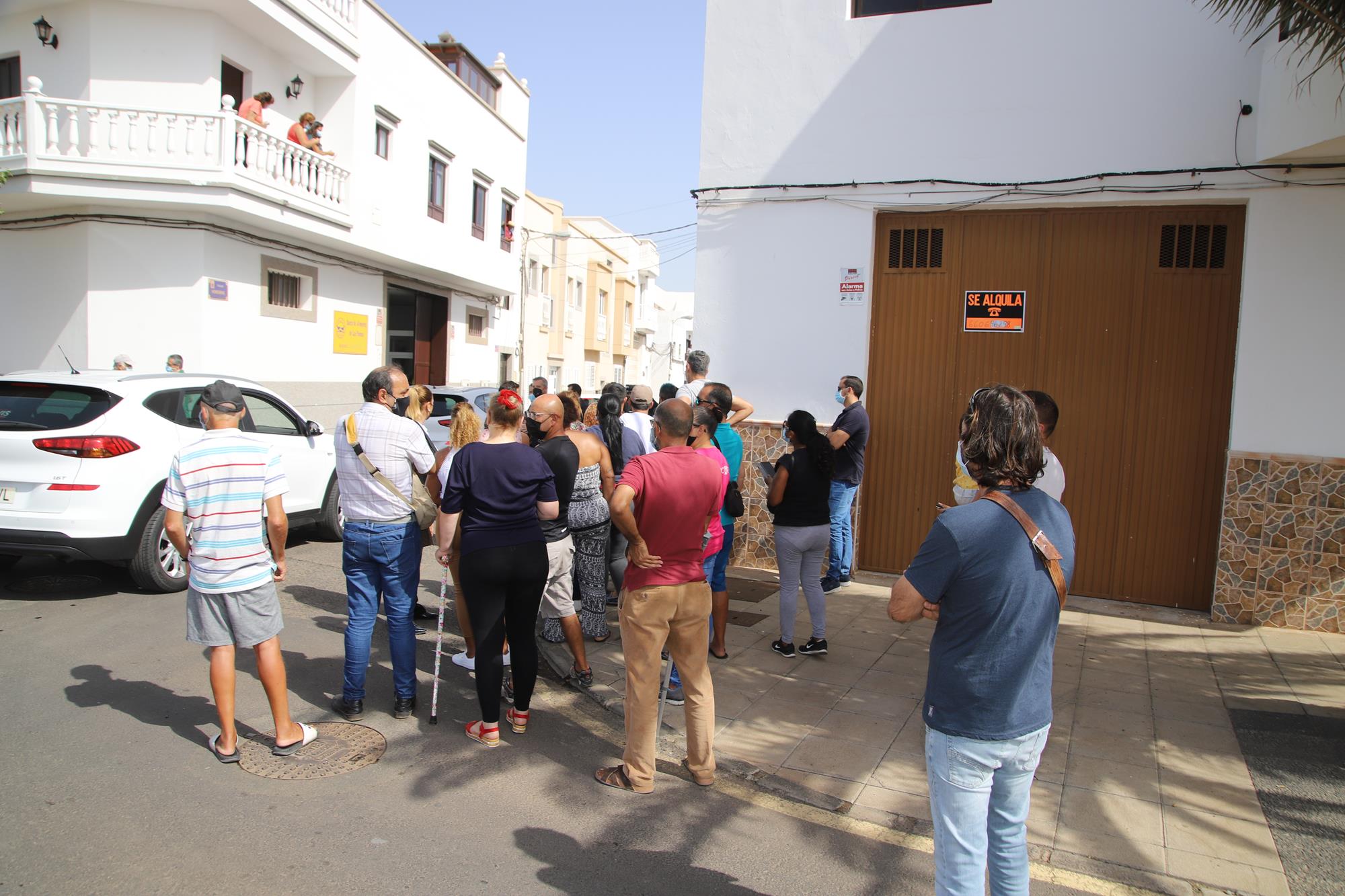Visita Reina Sofía al Banco de Alimentos Lanzarote