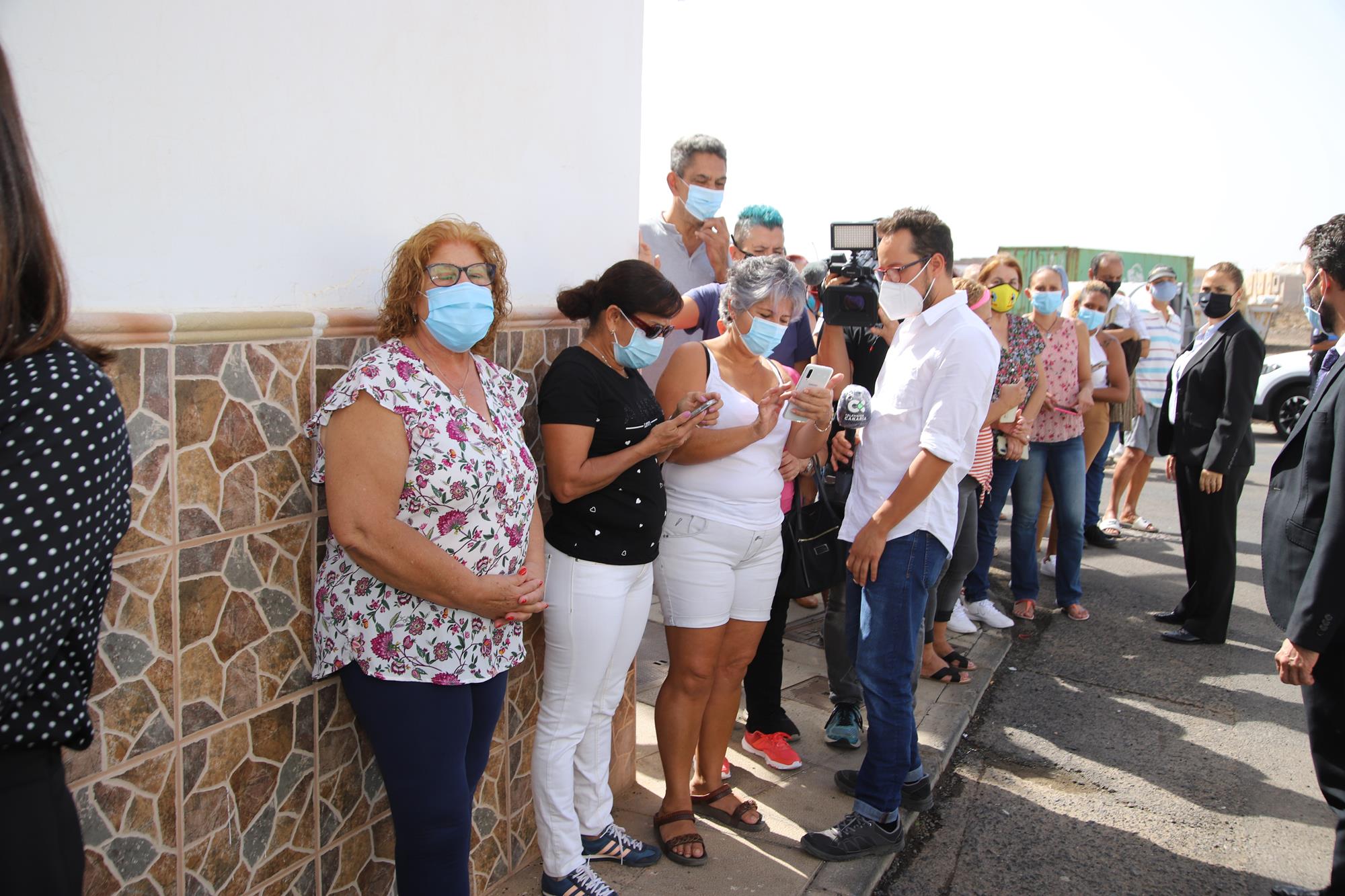 Visita Reina Sofía al Banco de Alimentos Lanzarote 