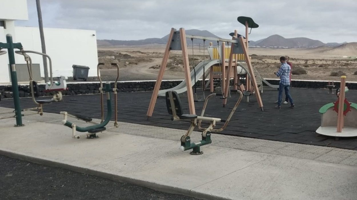 Parque infantil en Teguise