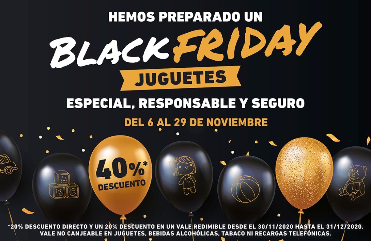 40 descuento juguetes