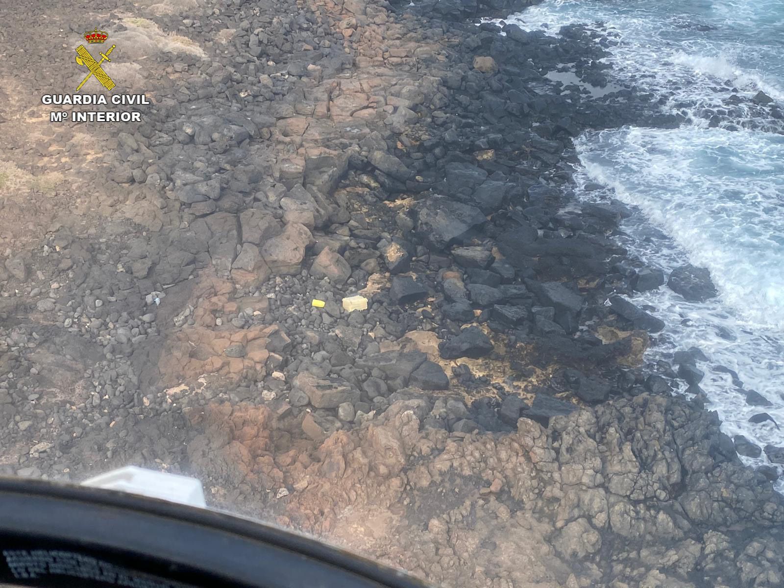 Hachís encontrado en aguas entre Lanzarote y Fuerteventura