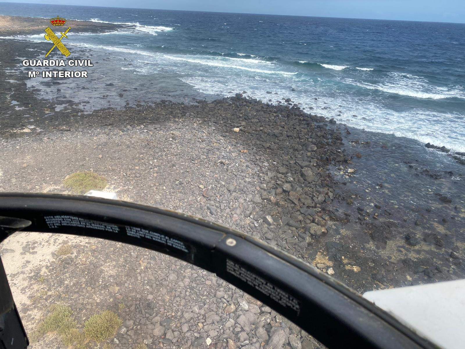 Hachís encontrado en aguas entre Lanzarote y Fuerteventura