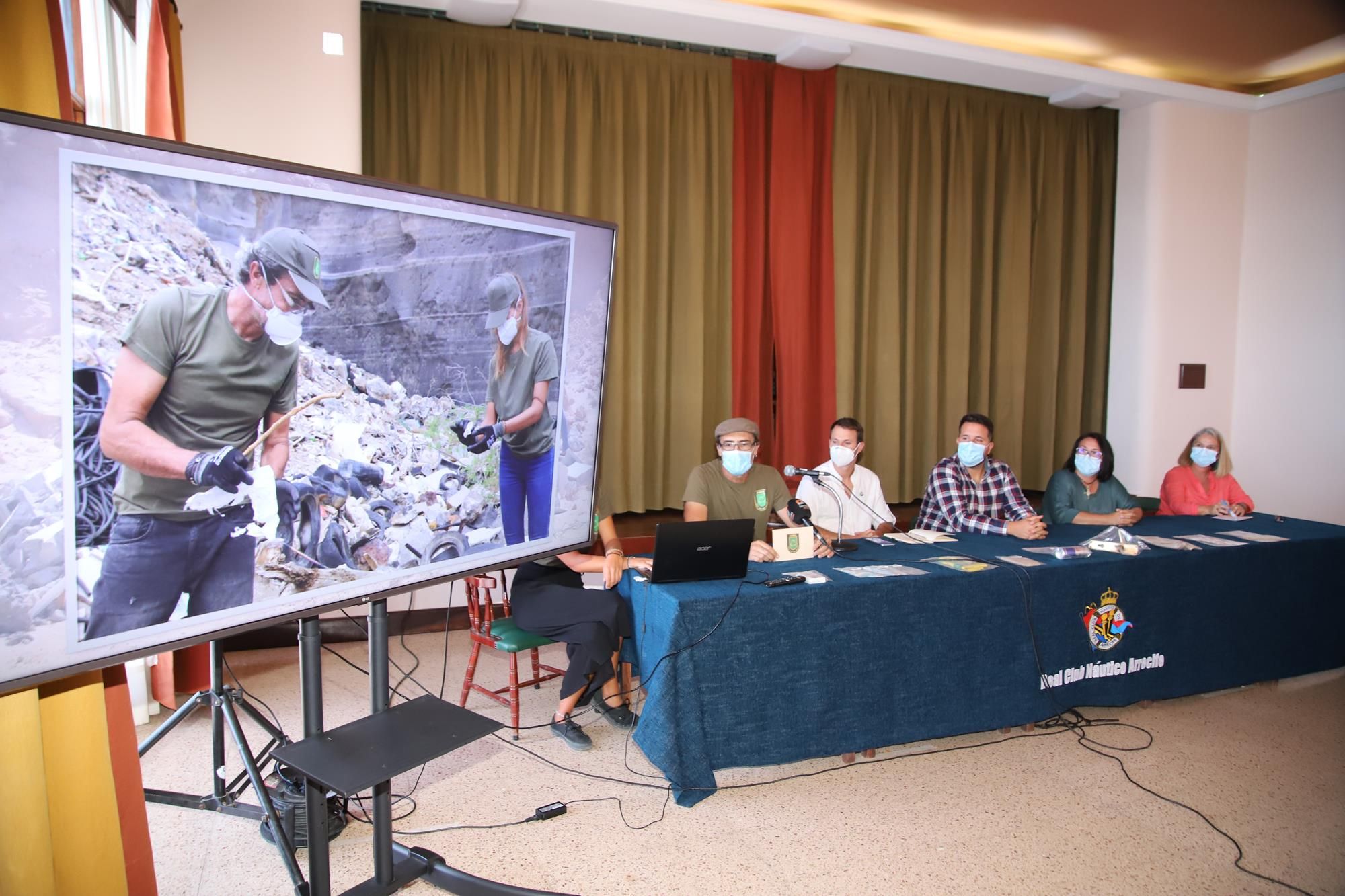 Presentación del proyecto "No compartas tus escombros"