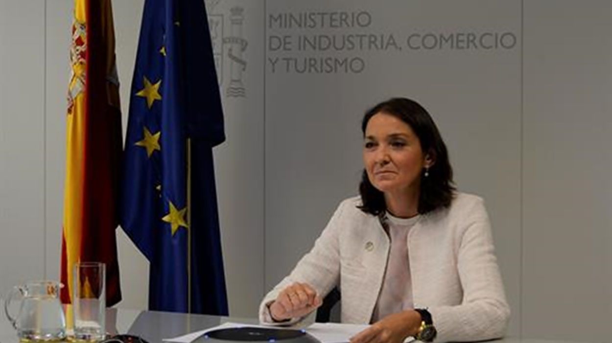 La ministra de Industria, Comercio y Turismo, Reyes Maroto